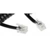 Prodlužovací telefonní kabel Vnější, Černá Decelect RJ9 Vnější 1.5 m