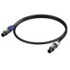 Neutrik 1027572 napájecí kabel černá 5 m