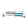 Wire end ferrule, 1,5 mm², 6 mm, Colour code: Weidmüller, Red Wire end ferrule, 1,5 mm², 6 mm, Colour code: Weidmüller, Red