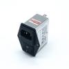 RS PRO Filtr IEC 1A Vnitřní, Montáž na rám, 250V ac 2 póly, 50Hz, 60 Hz Faston, 100 °C 2, -25 °C