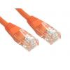 RS PRO Kat6 Ethernetové kabely, Oranžová, Polyvinylchlorid, A: RJ45, 80V 1 m Vnější, B: RJ45 Vnější, typ pláště: U/UTP