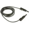 Hirschmann Test & Measurement Zkušební kabel s konektorem, Černá 16A, délka kabelů: 2 m, 60V dc, Polyvinylchlorid