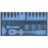 Hazet 163-220L 163-220L Pěnová vložka (d x š) 342 mm x 172 mm