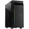 Inter-Tech A-3411 Creek - RGB midi tower PC skříň černá prachový filtr, boční okno, integrované osvětlení