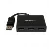 Adaptér 3portový, video připojení: Display Port 4 k 1, 3portový rozbočovač DisplayPort MST pro více monitorů 3 Adaptér 3portový, video připojení: Display Port 4 k 1, 3portový rozbočovač DisplayPort MST pro více monitorů 3