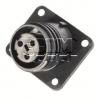 Průmyslová kruhová zásuvka PX0941-03-S, 32 A / 600 V, IP68, 3 piny