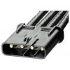 MH Connectors DTZK25-RA-K D-SUB pouzdro Pólů: 25 zinkový odlitek ponik...