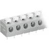 WAGO 804-306 pružinová svorkovnice 2.50 mm² Pólů 6 šedá, bílá 1 ks