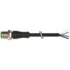 Kabel ovladače snímače, A: Vnější, A: Rovný 4, B: Volný konec kabelu, 250V, IP65, řada: 7000 Murrelektronik Limited 3 m