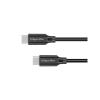 Kabel KRUGER & MATZ KM1260 Basic USB-C/USB-C 1m Black