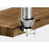 Festool 490090 fazetovací fréza, tvrdokov, Vnější Ø 27 mm Festool 490090 fazetovací fréza, tvrdokov, Vnější Ø 27 mm