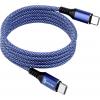 Smrter Nabíjecí kabel USB USB-C ® zástrčka 1 m modrá MAGNETO_C2C_BL_R Smrter Nabíjecí kabel USB USB-C ® zástrčka 1 m modrá MAGNETO_C2C_BL_R