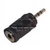 Adaptér JACK 2,5 mm vidlice stereo → JACK 3,5 mm zásuvka stereo Adaptér JACK 2,5 mm vidlice stereo → JACK 3,5 mm zásuvka stereo
