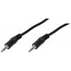 LogiLink CA1048 jack audio kabel 0.20 m černá (matná)