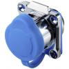TRU COMPONENTS TC-12770476 adaptér stříbrná, modrá TRU COMPONENTS TC-12770476 adaptér stříbrná, modrá