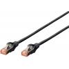 Digitus DK-1644-030/BL RJ45 síťové kabely, propojovací kabely CAT 6 S/FTP 3.00 m černá bez halogenů, kroucené páry , s ochranou, samozhášecí 1 ks Digitus DK-1644-030/BL RJ45 síťové kabely, propojovací kabely CAT 6 S/FTP 3.00 m černá bez halogenů, kroucené páry , s ochranou, samozhášecí 1 ks
