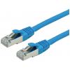 Value 21.99.1254 RJ45 síťové kabely, propojovací kabely CAT 6 S/FTP 3.00 m modrá dvoužilový stíněný, bez halogenů, samozhášecí 1 ks Value 21.99.1254 RJ45 síťové kabely, propojovací kabely CAT 6 S/FTP 3.00 m modrá dvoužilový stíněný, bez halogenů, samozhášecí 1 ks