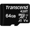 Transcend TS64GUSD420T paměťová karta microSD Industrial 64 GB Class 10 UHS-I