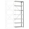 Manuflex RP1717.7016 přístavný modul regálu oddělení , (š x v x h) 1000 x 3000 x 300 mm, ocelová podlaha