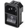 TRU COMPONENTS TC-10088376 IEC zástrčka C13/C14 C14 zástrčka, vestavná... TRU COMPONENTS TC-10088376 IEC zástrčka C13/C14 C14 zástrčka, vestavná...