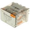 Finder Výkonové relé 4PDT 12 A 110 V ac 56