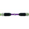 Murrelektronik upravený zástrčkový konektor pro senzory - aktory, 7000-44001-8400030, piny: 4, 2, 0.30 m, 1 ks