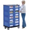 1658501 skladový box vhodné pro potraviny (d x š x v) 600 x 400 x 420 mm červená 1 ks