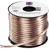 TRU COMPONENTS 1572262 reproduktorový kabel 2 x 0.75 mm² transparentní 30 m