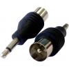 BKL Electronic 1102007 Jack adaptér na koaxiální kabel Připojení kabelu: Konektor jack 3,5 mm, IEC konektor na koaxiální kabel 1 ks