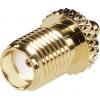 TRU COMPONENTS 1579537 MMCX adaptér MMCX zástrčka - SMA zásuvka 1 ks