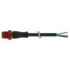 Napájecí kabel, A: Vnější, A: M12, Rovný 4, B: Bez koncovky, 630V ac/dc, IP65, IP67, řada: S-Coded Murrelektronik