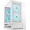Cougar CGR-2WA3W-RGB midi tower PC skříň bílá 2 předinstalované ventilátory, boční okno, integrované osvětlení