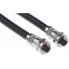 Koaxiální kabel, řada: Cable Assembly, Černá Vnější Polyvinylchlorid, A: Typ F Vnější 3 m Radiall Koaxiální kabel, řada: Cable Assembly, Černá Vnější Polyvinylchlorid, A: Typ F Vnější 3 m Radiall