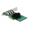 Delock 89048 karta PCI-Express USB 3.2 (Gen 1x1) PCIe Delock 89048 karta PCI-Express USB 3.2 (Gen 1x1) PCIe