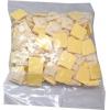 Držák stahovací pásky plochý 20x20mm bílý, balení 100ks Držák stahovací pásky plochý 20x20mm bílý, balení 100ks