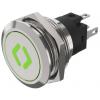 EAO Osvětlené tlačítko, řada: 82 IP65, IP67 SPDT Panel Okamžité Osvětlené 22.3 mm 3A, barva LED: Zelená 240 V dc 240 V EAO Osvětlené tlačítko, řada: 82 IP65, IP67 SPDT Panel Okamžité Osvětlené 22.3 mm 3A, barva LED: Zelená 240 V dc 240 V