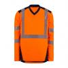 T2S Bali Oranžová Unisex Reflexní tričko XL