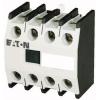 Eaton Pomocný kontakt 2 NC/2 NO 4 Přední montáž, rozsah: DILM s Šroub 10 A 220 V dc, 500V ac Eaton Pomocný kontakt 2 NC/2 NO 4 Přední montáž, rozsah: DILM s Šroub 10 A 220 V dc, 500V ac