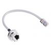 RS PRO Cat5e Ethernetové kabely, Šedá, Polyvinylchlorid, A: RJ45 200 mm Vnější, B: RJ45 Vnitřní, typ pláště: STP RS PRO Cat5e Ethernetové kabely, Šedá, Polyvinylchlorid, A: RJ45 200 mm Vnější, B: RJ45 Vnitřní, typ pláště: STP
