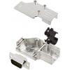 encitech DCMR-FK-09-HDP15-K 6355-0066-01 sada D-SUB kolíkové lišty 90 ° Pólů: 15 pájecí kalíšek 1 sada