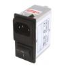 RS PRO Filtr IEC 6A Vnitřní, Zacvakávací montáž 6.3 x 0.8 mm, 250V ac 2 póly Faston, 100 °C 1, -25 °C RS PRO Filtr IEC 6A Vnitřní, Zacvakávací montáž 6.3 x 0.8 mm, 250V ac 2 póly Faston, 100 °C 1, -25 °C