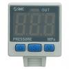 Tlakový snímač IP40, max. tlak: 10 bar SMC 24V 50 °C