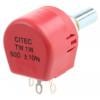 Potenciometr, průměr hřídele: 6.35 mm 1otáčkový, řada: TW 50 Ω 10 % 1 W TW1500KA Rotační, Montáž do panelu 1 TE Potenciometr, průměr hřídele: 6.35 mm 1otáčkový, řada: TW 50 Ω 10 % 1 W TW1500KA Rotační, Montáž do panelu 1 TE