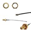 Koaxiální kabel, řada: SMA IP67, Šedá, vnější průměr: 6.5 mm OD 100 mm 50 Ω Siretta Bez koncovky