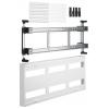 Hager UD23B1 Univerzální modul Hager UD23B1, 300 x 750 mm, vodorovný, 6 x 12PLE Modul plast bílá 1 ks