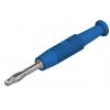 Hirschmann Test & Measurement MSTF 2 bl banánek zástrčka, rovná Ø pin: 2 mm modrá 1 ks