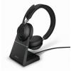 Sluchátka na uši Evolve2 65 UC Stereo 26599-989-889 Jabra, Černá Na uchu Sluchátka na uši Evolve2 65 UC Stereo 26599-989-889 Jabra, Černá Na uchu