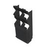 Electronics housings, OMNIMATE Housing - series CH20MBlack, Side element, Width: 45 mm Electronics housings, OMNIMATE Housing - series CH20MBlack, Side element, Width: 45 mm