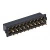 Patice PCB, řada: M80, orientace těla: Rovný, rozteč: 2 mm Deska-deska, počet kontaktů: 20, počet řad: 2, Průchozí otvor