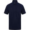 RS PRO Classic Tmavomodrá Bavlna, Polyester Polokošile L